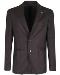 L.B.M. 1911 - Opsak Notched-Lapel Patch-Pocket Blazer - Lyst