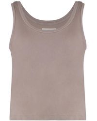 The Great - Scoop-Neck Tank Top - Lyst