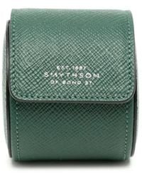 Smythson - Panama Leather Single Watch Roll - Lyst