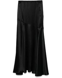 Simone Rocha - Maxi-Rok Met Lange Split - Lyst