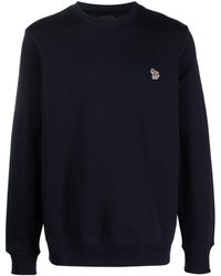 PS by Paul Smith - Sweater Met Zebrapatch - Lyst