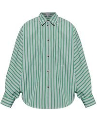 Loewe - Camicia Di Cotone A Righe - Lyst