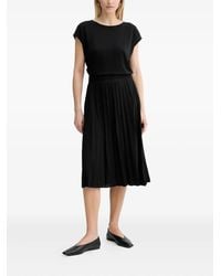 Marc O' Polo - Pleated Cap-Sleeve Dress - Lyst