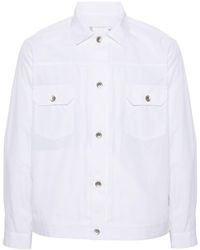 Sacai - Thomas Mason Cotton Shirt Jacket - Lyst
