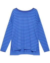 Maliparmi - Striped Round-Neck T-Shirt - Lyst