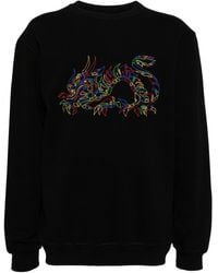 Maharishi - Distorted Dragon Sweatshirt aus Bio-Baumwolle - Lyst