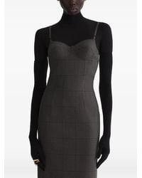 Mugler - Midi-Jurk - Lyst
