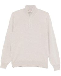 Brunello Cucinelli - Pullover mit Reißverschluss - Lyst