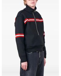 Camiel Fortgens - Gestreifter Pullover mit Reißverschluss - Lyst