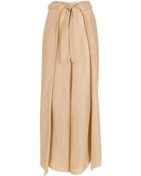 Amir Slama - Box-Pleat Palazzo Pants - Lyst
