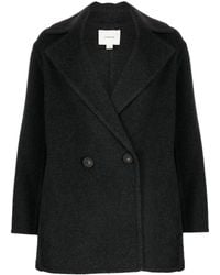 Vince - Notched-lapels Double-breasted Blazer - Lyst