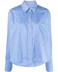 Victoria Beckham - "Cropped" Shirt - Lyst