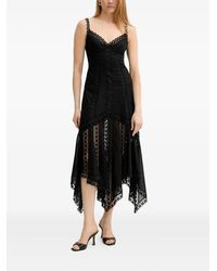 Charo Ruiz - Blossel Asymmetrische Midi-Jurk - Lyst