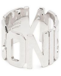 DSquared² - Sculpted Logo Ring - Lyst