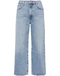 Agolde - Vaqueros Capri Harper - Lyst