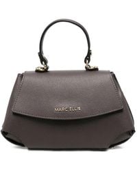 Marc Ellis - Spency S Logo-Plaque Pebbled Tote Bag - Lyst