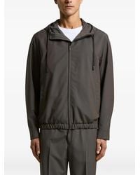 Peserico - Kapuzenjacke mit Reißverschluss - Lyst