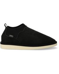 Suicoke - Suede Slippers - Lyst