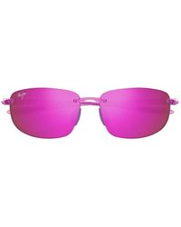Maui Jim - Ho'Okipa Rimless Sunglasses - Lyst