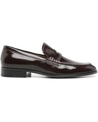 Gianvito Rossi - Leather Loafers - Lyst
