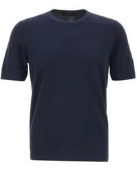 Gran Sasso - Crew-Neck T-Shirt - Lyst