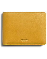 Shinola - Logo-debossed Leather Wallet - Lyst