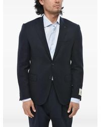 Corneliani - Single-Breasted Flap-Pocket Blazer - Lyst