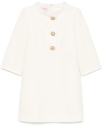 Valentino Garavani - Crepe Couture Short Dress - Lyst