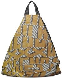 ZEGNA - Logo-Print Triangle Belt Bag - Lyst