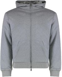 Moorer - Ryan-Jt Zip-Up Hoodie - Lyst