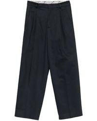 Amaranto - Pleated Loose Fit Trousers - Lyst