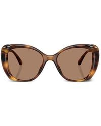 Swarovski - Havana Square-Frame Sunglasses - Lyst