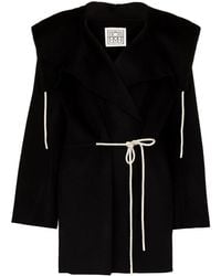 TOTEME - タイウエスト フーデッド シャツコート - Lyst