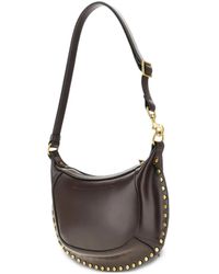 Isabel Marant - Oskan Moon Schoudertas Met Studs - Lyst