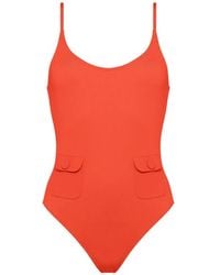 Eres - Button-Detail Swimsuit - Lyst