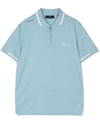 Belstaff - Logo-print Cotton Polo Shirt - Lyst