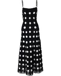 Carolina Herrera - ポルカドット ニットドレス - Lyst