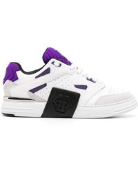 Philipp Plein - Phantom Street Leather Sneakers - Lyst