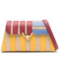 Coccinelle - Borsa A Spalla A Righe - Lyst