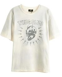 THUG CLUB - Skull-Print T-Shirt - Lyst