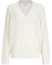 Brunello Cucinelli - Cashmere Crewneck Jumper - Lyst