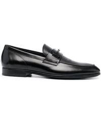 Tod's - Double T leather loafers - Lyst
