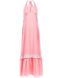 Clube Bossa Halterneck Demuze Dress - Roze