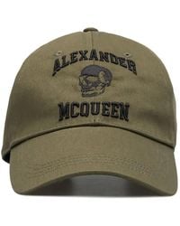 McQueen - Bestickte Baseballkappe - Lyst