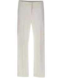 Marella - Pantalon Ceinturé À Pinces - Lyst