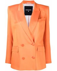 Patrizia Pepe - Blazer À Épaulettes - Lyst