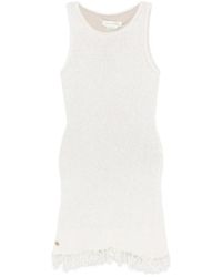 Asta Resort - Natalia Sequin-Embellished Mini Dress - Lyst