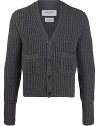 Thom Browne - Cardigan Aus Kaschmir - Lyst