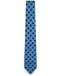 Kiton - Floral-Print Silk-Twill Tie - Lyst