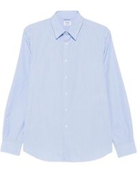Aspesi - Stripe-Print Cotton Shirt - Lyst